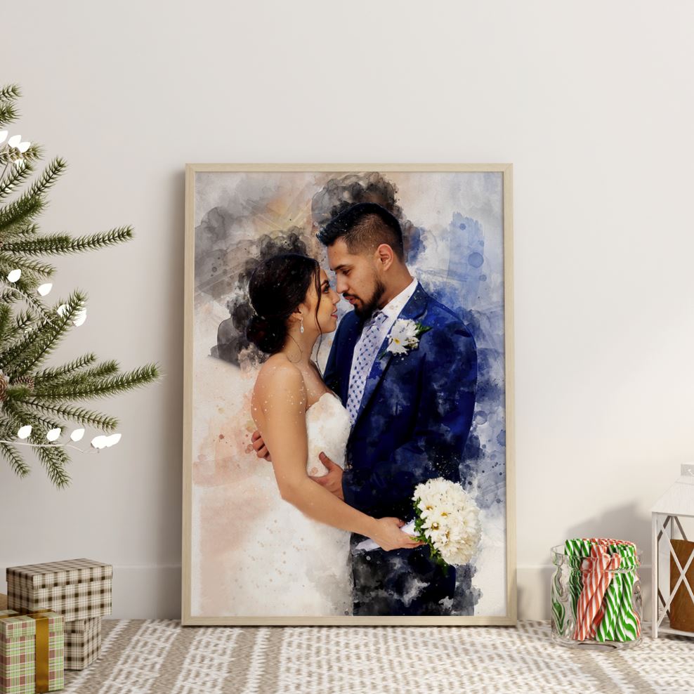 THE COUPLES FRAME: THE PERFECT WATERCOLOUR GIFT