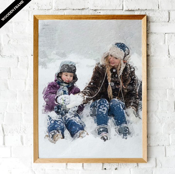 THE FAMILY OIL FRAME: THE PERFECT GIFT FOR PARENTS