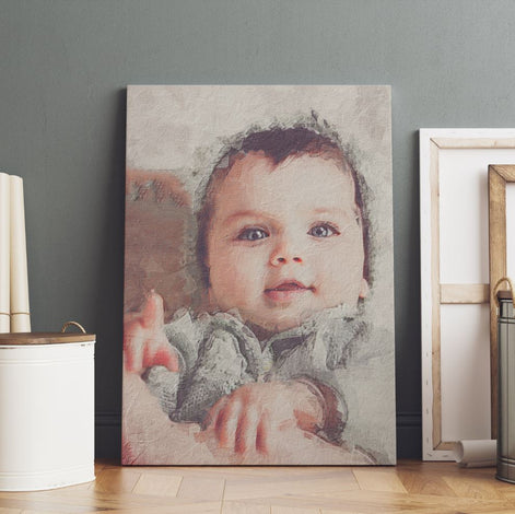 THE BABY OIL CANVAS: THE PERFECT PARENTS GIFT