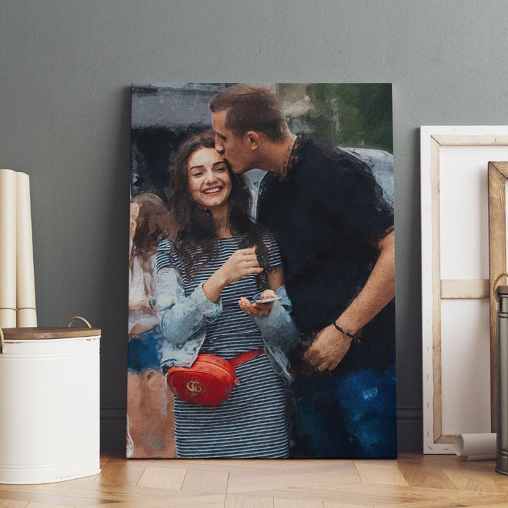 THE COUPLES OIL CANVAS: THE PERFECT WATERCOLOUR GIFT
